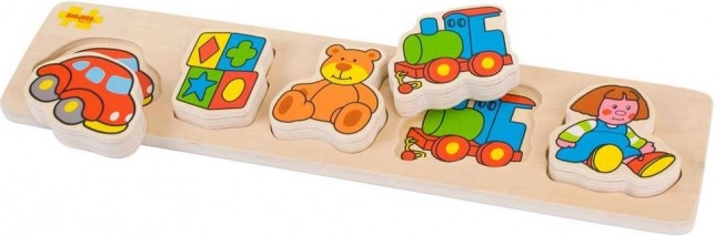 Bigjigs Baby puidust sisestuspusle