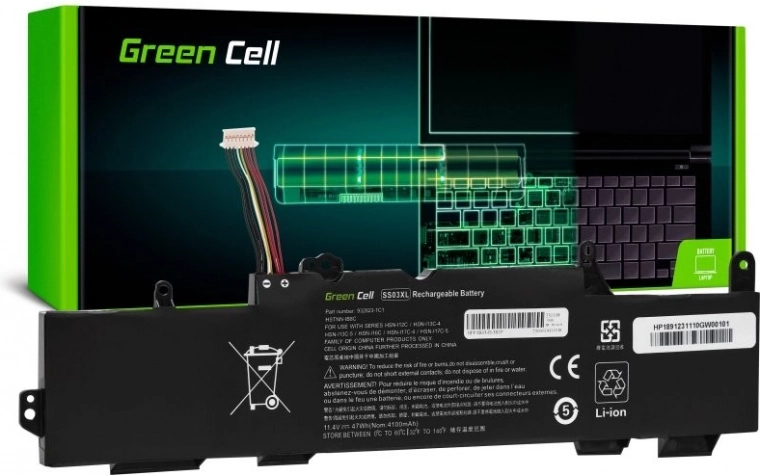 Sülearvuti aku HP EliteBook 735/745/830/836/840/846 G5/G6 11,4 V 4100 mAh (SS03XL)