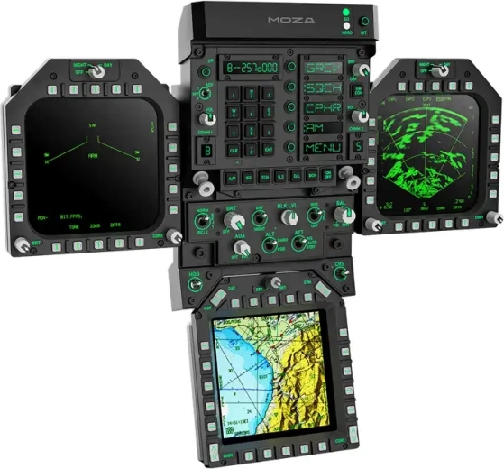 MOZA Racing FMP18 lennupaneelide modulaarne komplekt