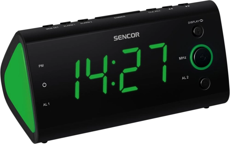 Raadioäratuskell Sencor SRC 170 GN