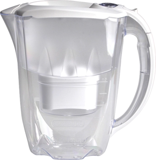 Amethyst veefiltrikann 2,8 l + 3× filtrikassett B100-25, valge
