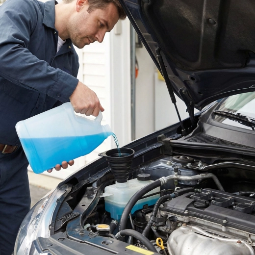 For oils, fuels and windshield washer fluid
