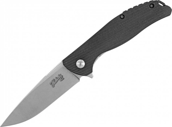 Taskunuga Herbertz G10 8,5 cm, must