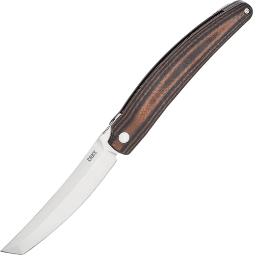 CRKT Ancestor taskus kokkupandav nuga 9,1 cm, must-pruun, G10