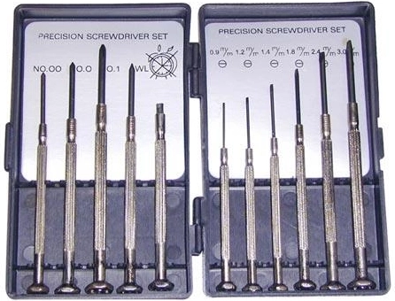 Watchmaker's Screwdriver Set 11 pcs