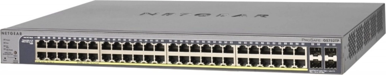 Nutikas lüliti NETGEAR GS752TP, 48× gigabit PoE, 4× SFP