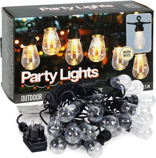 Aia LED valgusgirland 12,5 m, 20 pirni