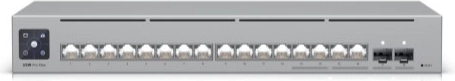 Ubiquiti usw pro max 16 lüliti 16× RJ45 Etherlightinguga ja 10G SFP+