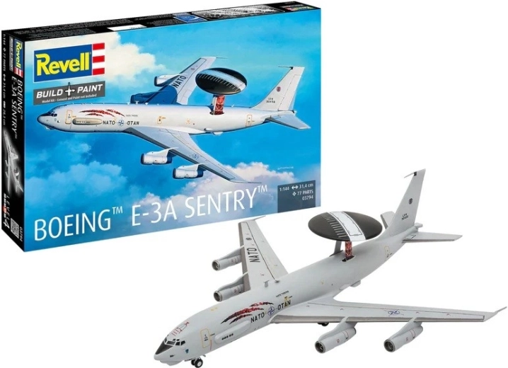 Plastikust lennukimudel Boeing E-3A Sentry 1:144