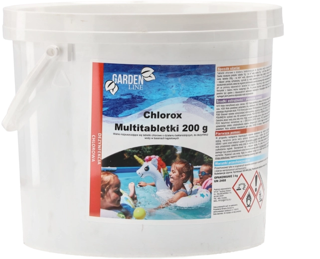 Klooriga multifunktsionaalsed basseinitabletid 200 g