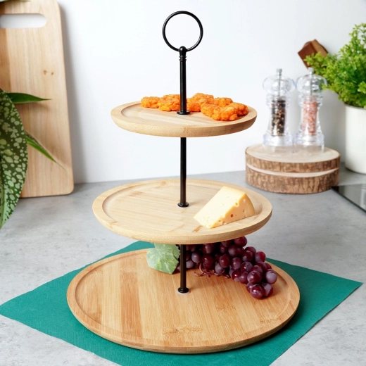 Looduslik bambus ja tugev metalltugi