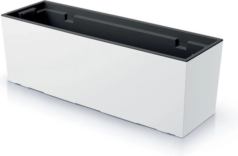 URBI CASE istutuskast sisuga 77 cm valge
