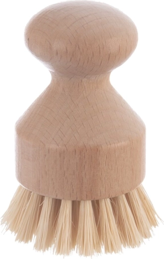Eco round bamboo cleaning brush