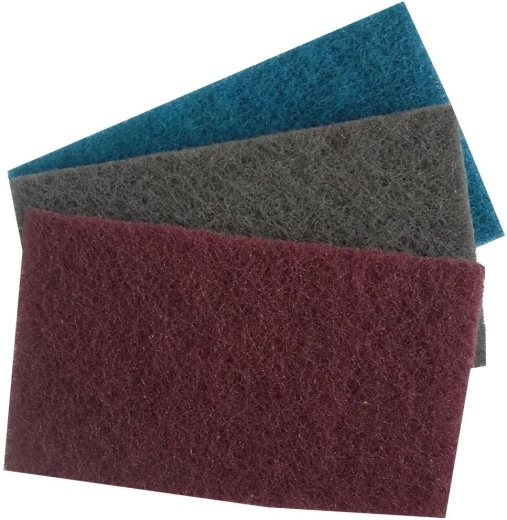 Pliidiplaatide puhastaja – lihvimisvilt 80 × 13,5 × 8 mm, komplekt 3 tk