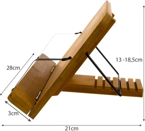 6 tilt adjustment levels