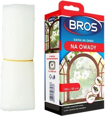 BROS putukavõrk akendele 150 × 180 cm – Valge