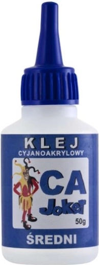 Keskmise viskoossusega tsüanoakrülaatliim 50 g Joker