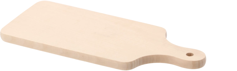 Keskmine plastist lõikelaud liha jaoks 31 × 13,5 cm