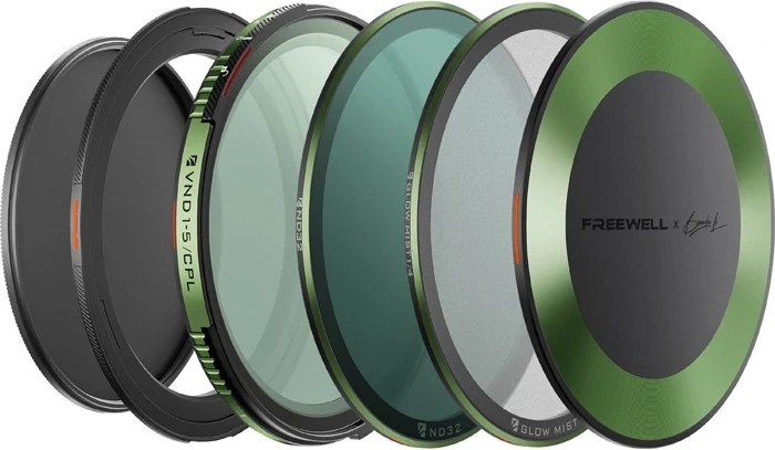 Freewell Brandon Li muudetava tihedusega ND/CPL-filtrite komplekt 77 mm