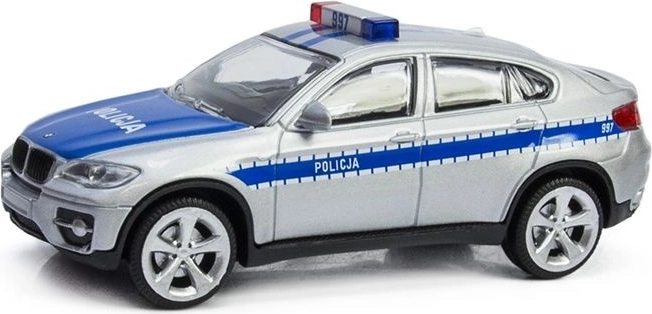 Rastar BMW X6 politseiauto 1:43 - 1 tk