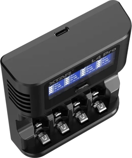 Four independent channels for convenient charging