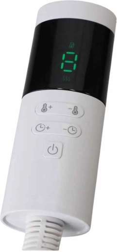 9 temperature levels and 1–12 hour timer