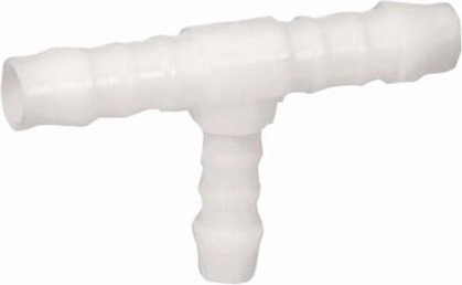 10 mm voolikutee (T-liitmik) POM-ist, suure keemilise vastupidavusega