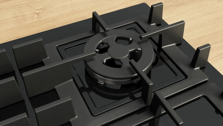 Dishwasher-safe cast-iron grates