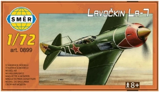 Lavotškini La-7 lennukimudel mõõtkavas 1:72