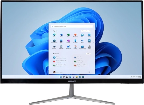 Umax u-one 24jl pro kõik-ühes arvuti 24" IPS Full HD, Celeron N5100, 4 GB RAM, 128 GB SSD, Windows 11 Pro