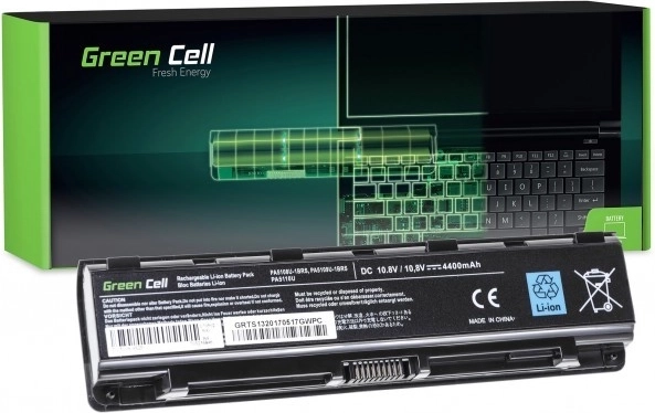 Aku Toshiba Satellite C50/C55/C70/C75 jaoks 11,1 V 4400 mAh