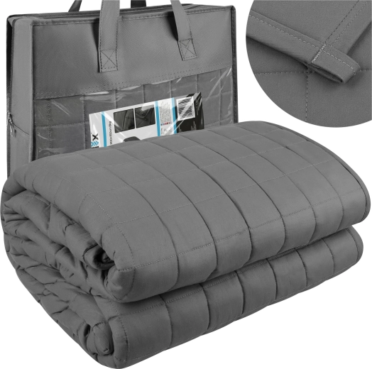 Isomedix weighted blanket 6 kg 200 × 150 cm grey
