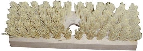 Põrandahari varrele 22 × 7 cm, puidust PP-harjastega