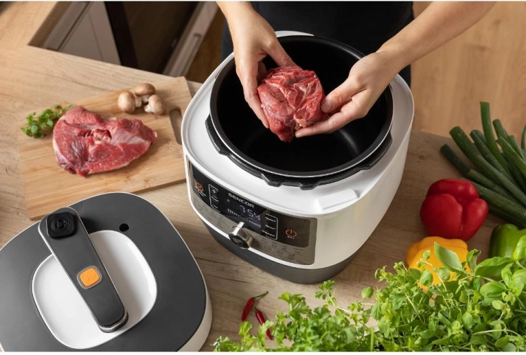 Fast pressure cooking