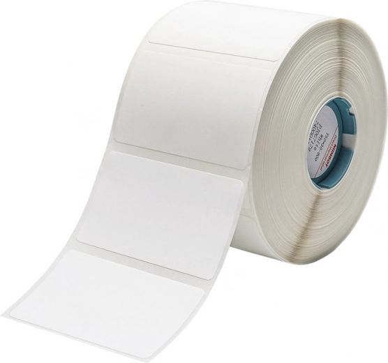 Niimboti valged termokleebised 50x30 mm – 900 tk