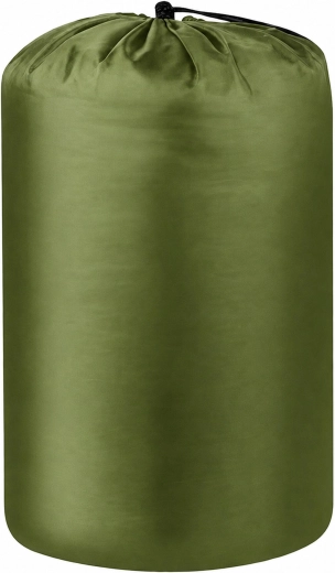 Compact packing with drawstring bag