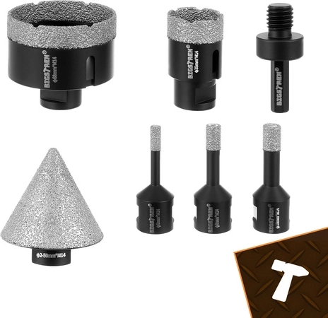 Kiire ja puhas lõige tänu kahekordsele teemantikihile