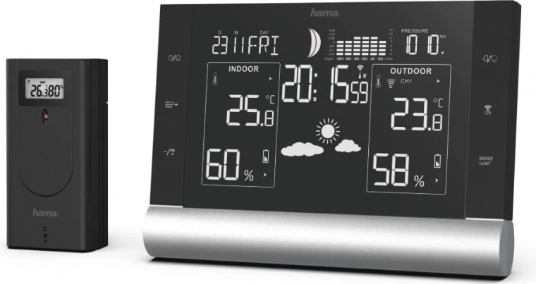Meteojaam Black Line Plus