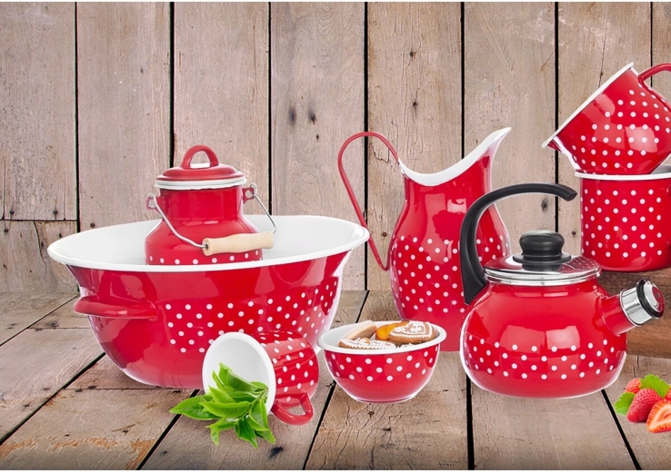 High-quality enamel surface
