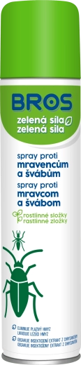 Bros Roheline jõud sprei sipelgate ja prussakate vastu 300 ml
