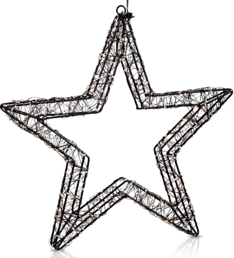 Illuminated façade star with 800 LEDs, 36 cm
