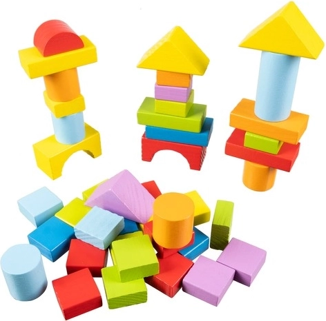 100 wooden blocks for endless building
