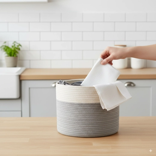 Foldable and space-saving