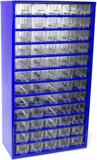 Metallist töökojasahtlikapp 60 väikese sahtliga 30,5 × 55 × 15,5 cm TOKOZ