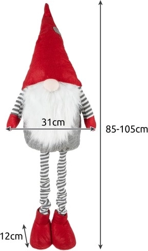 Teleskoopkõrgus 85–105 cm