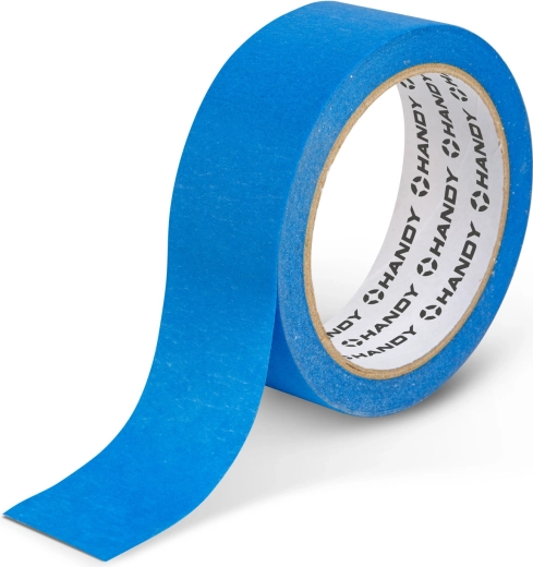 Blue water-based masking tape for outdoor use 50 m x 36 mm