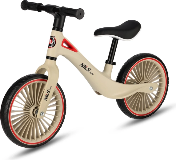 Laste jooksuratas NILS Fun 12" kerge raamiga