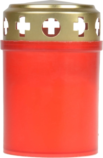 Parafiinist kalmistuküünal kaanega, 9 cm – 1 tk