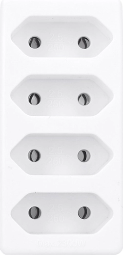 4 pistikupesa tüüpi C (Euro) pistikutele