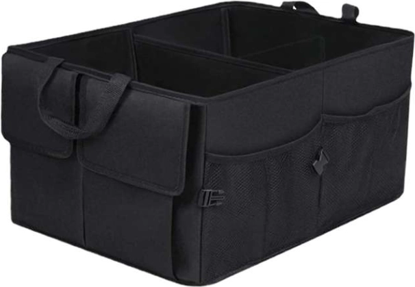 Clear layout: compartments and pockets